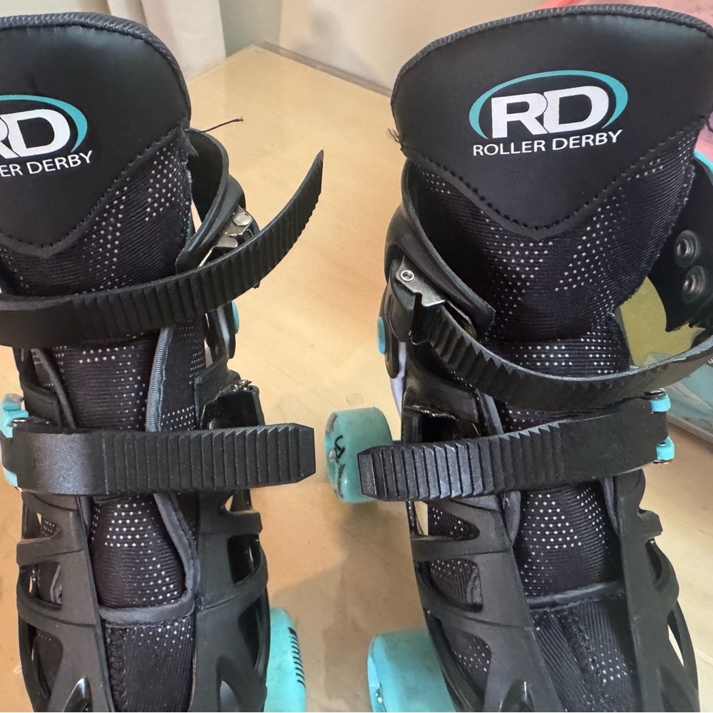 Roller Derby Black and Blue Kids Roller Skates